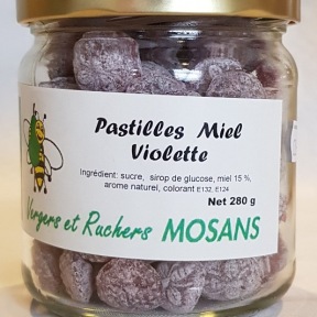 Pastilles au miel Violette