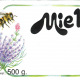 Etiquettes gommées FLEUR/AB Miel 500/250g 100p