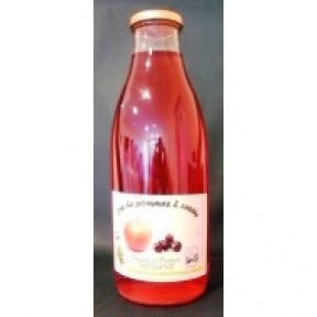 Jus de pommes et cassis 1L