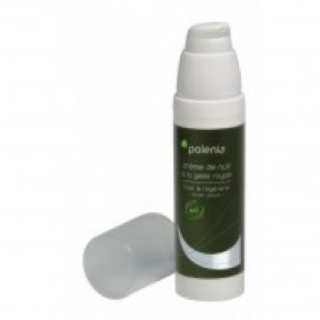Crème de NUIT BIO lisse et régénère 50 ml Polenia