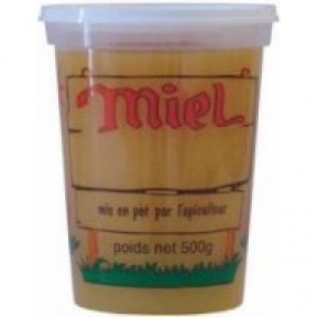 Pot plastic impression "Miel"