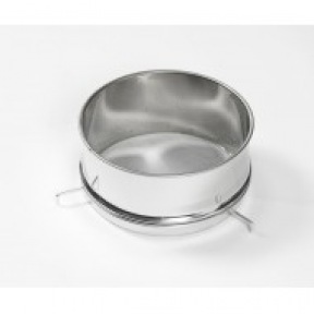 Filtre simple inox D:30 cm avec support