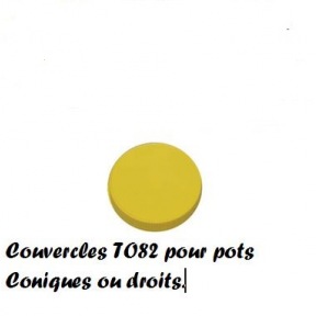 Pots en verre : Pot en verre cylindrique 500g (390ml) TO82 - Icko