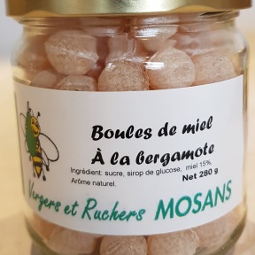 Boules de miel à la bergamote