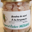 Boules de miel à la bergamote